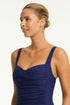Sea Level De Soleil Twist Front One Piece